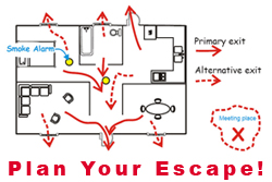 Plan Your Fire Escape Route